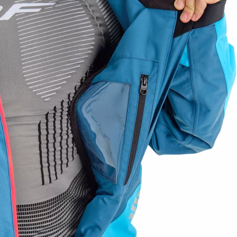 Комбинезон мужской Dragonfly Extreme 2.0 Man Baltic 2024, мембрана, Dark Ocean, синий/голубой, утепленный, размер L, 182 см