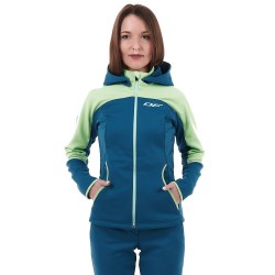 Куртка женская Dragonfly Explorer 2.0 Woman Green 2024, ткань Softshell, зеленый, размер S