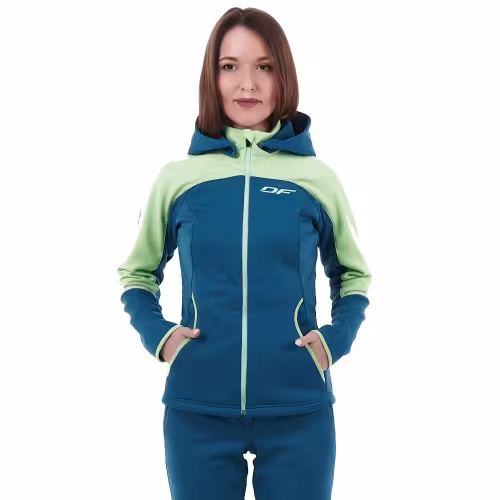 Куртка женская Dragonfly Explorer 2.0 Woman Green 2024, ткань Softshell, зеленый, размер M