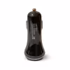 Автомобильное зарядное устройство AVS UC-322 Black Edition, USB, 2 порта, 2.4А, черный