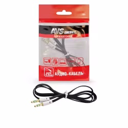 Кабель AVS U-61 с разъемом 3,5 jack - 3,5 jack (аудио), 1 м