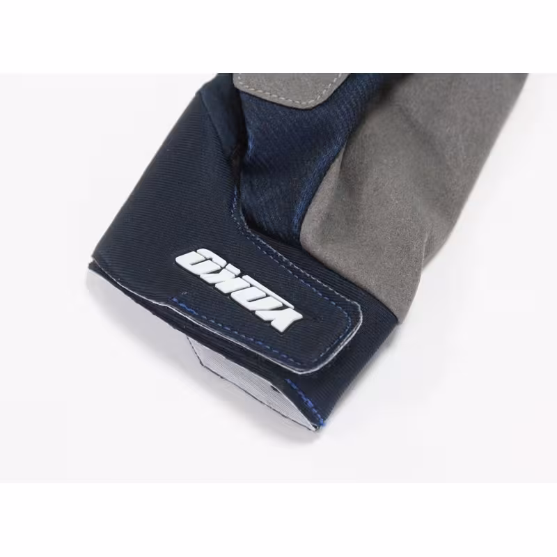 Мотоперчатки Yoke One, синий/желтый, размер 8