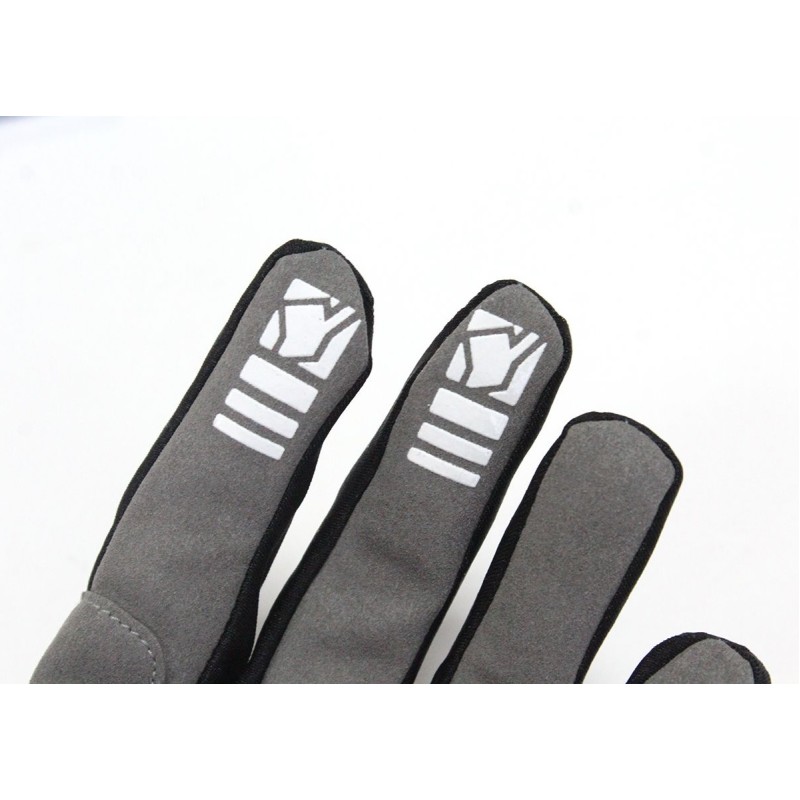Мотоперчатки Yoke One, черный/серый, размер 8
