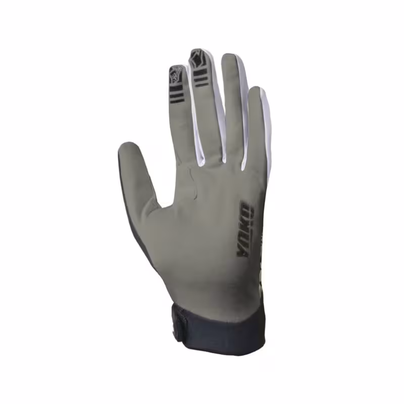 Мотоперчатки Yoke One, черный/серый, размер 9