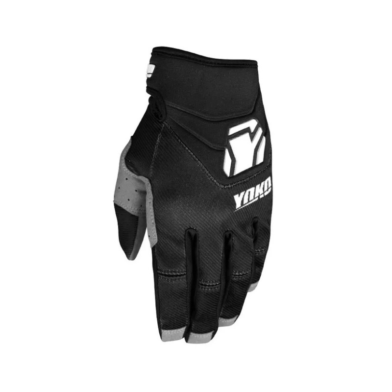 Мотоперчатки Yoke TRE, черный/серый, размер 10
