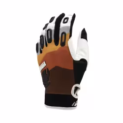 Мотоперчатки Yoke TWO, черный/белый/красный, размер 10