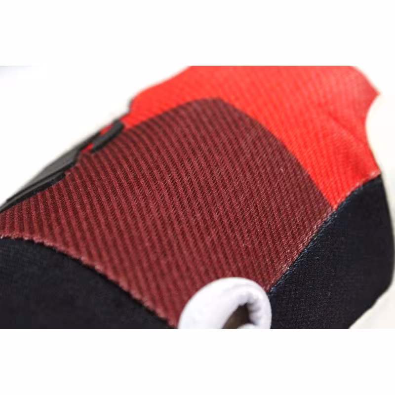 Мотоперчатки Yoke TWO, черный/белый/красный, размер 10