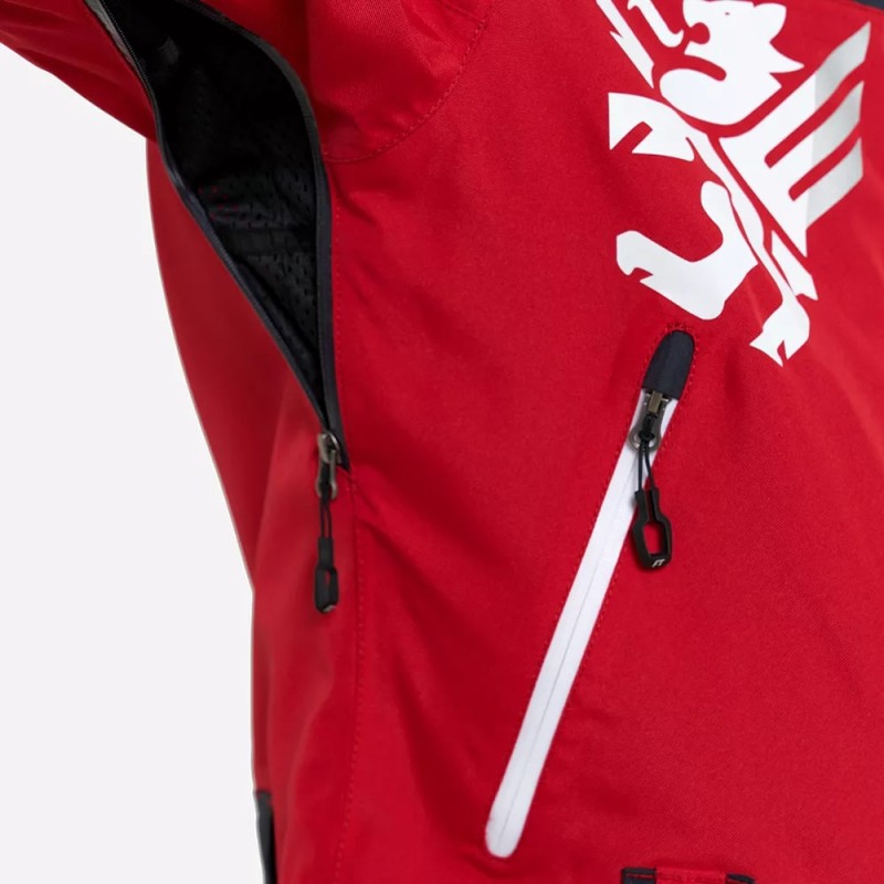 Комбинезон зимний Finntrail Evolution 21, ткань Hard-Tex, цвет красный, размер XS (42-44), 165-175 см