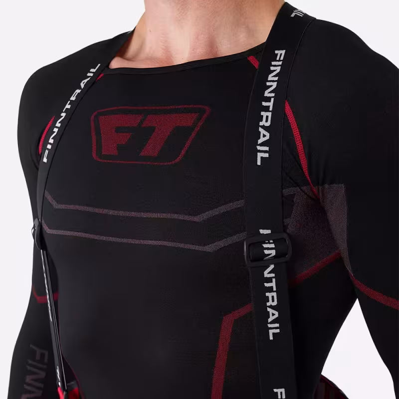 Комбинезон мужской Finntrail Evolution 21, мембрана Hard-Tex, красный, размер 42-44 (XS), 165-175 см