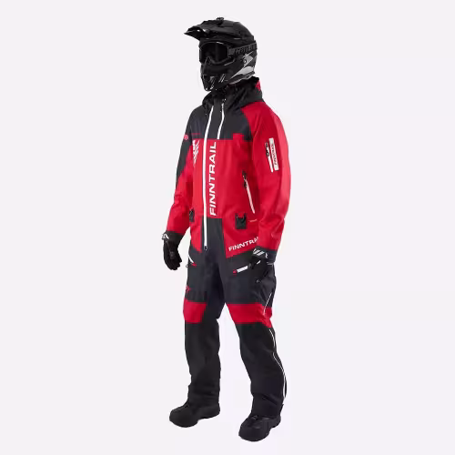 Комбинезон мужской Finntrail Evolution 21, мембрана Hard-Tex, красный, размер ML, 170-180 см