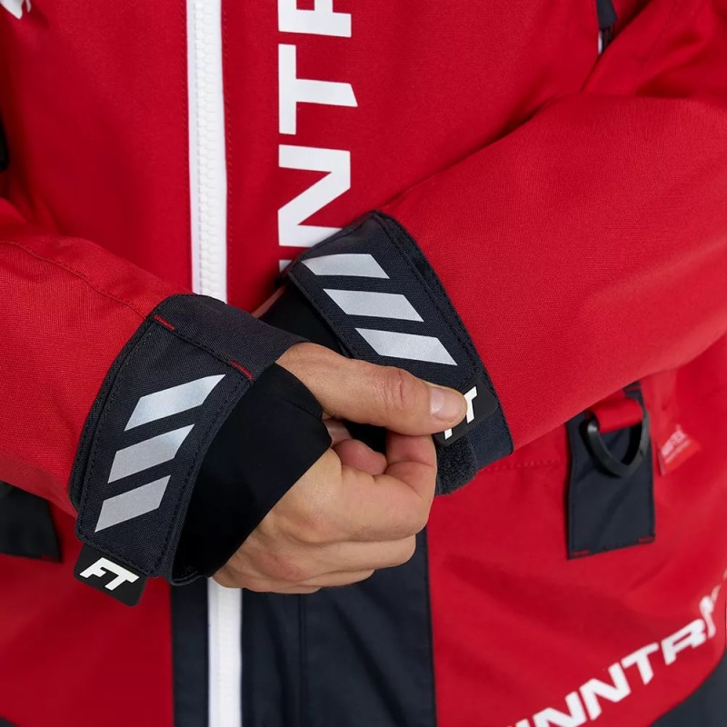 Комбинезон зимний Finntrail Evolution 21, ткань Hard-Tex, цвет красный, размер ML, 170-180 см
