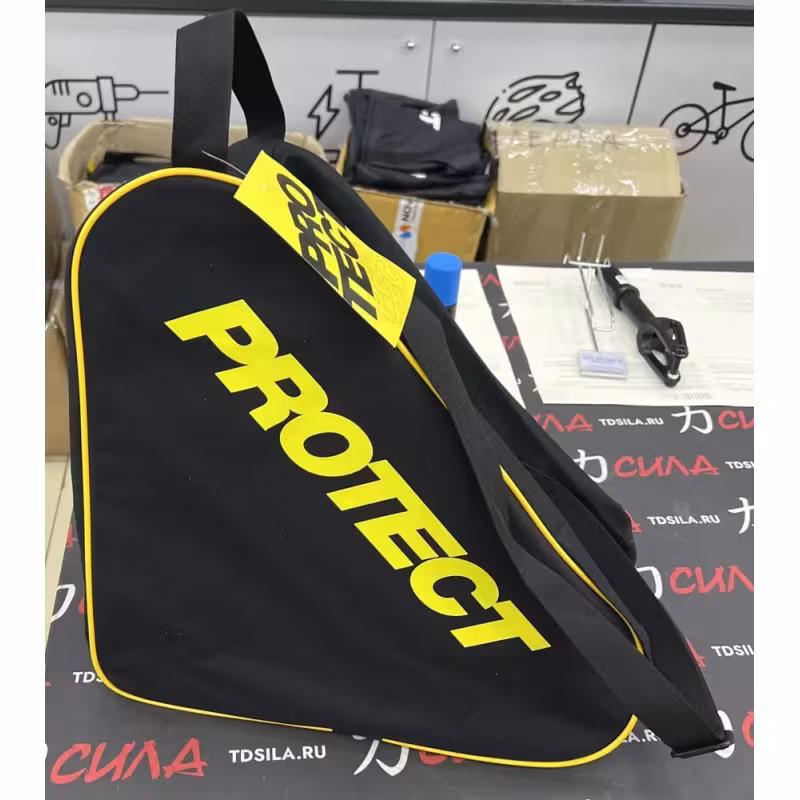 Сумка для коньков Protect 999-549, 32х32х18 см, черный