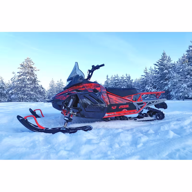 Снегоход Irbis SF200L Long 12 л.с., красный 