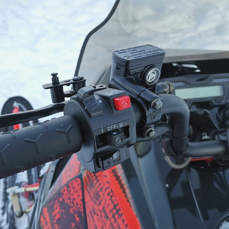 Снегоход Irbis SF200L Long 12 л.с., красный 