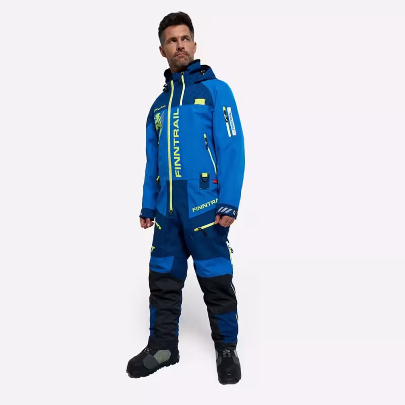 Комбинезон мужской Finntrail Evolution 21, мембрна Hard-Tex, синий, размер 54-56 (XL), 180-190 см