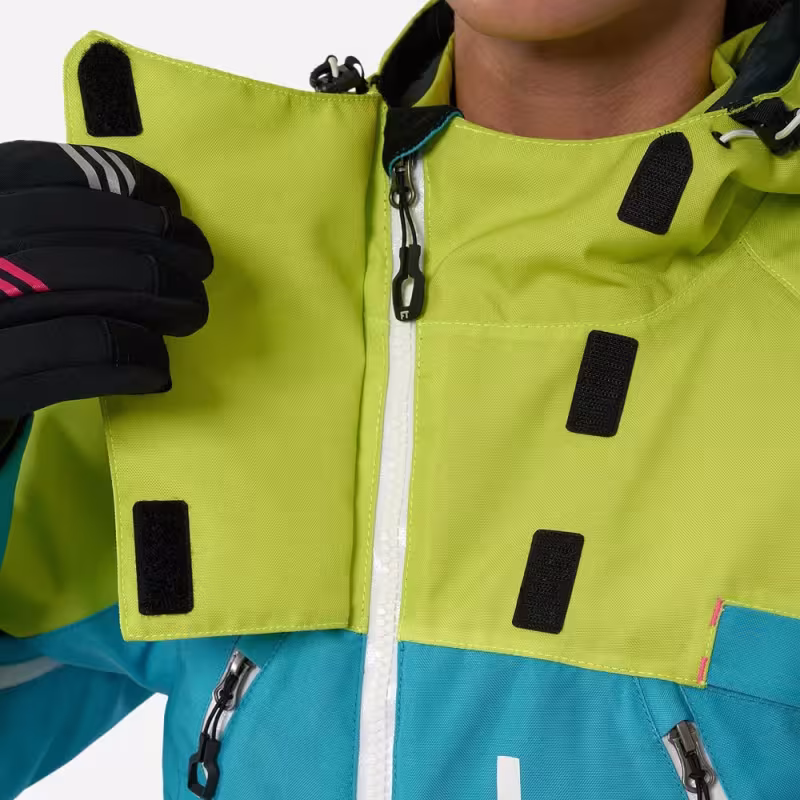 Комбинезон женский Finntrail Rachel 3851 BlueLime, мембрана Hard-Tex, голубой, размер L (48-50), 165-175 см