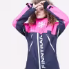 Комбинезон женский Finntrail Rachel 3851 BlueLime, мембрана Hard-Tex, розовый, размер L (48-50), 165-175 см