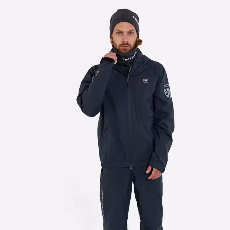 Костюм мужской Finntrail Outdoor Suit DarkGrey, мембрана Hard-Tex, серый, размер 44-46 (S), 165-175 см