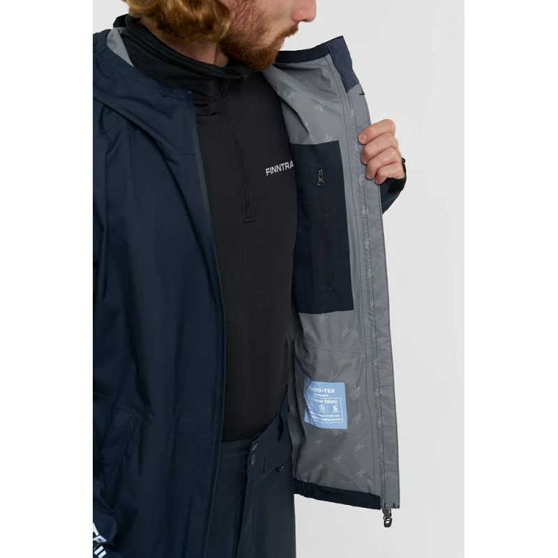 Костюм мужской летний Finntrail Outdoor Suit DarkGrey, мембрана, темно-серый, размер M