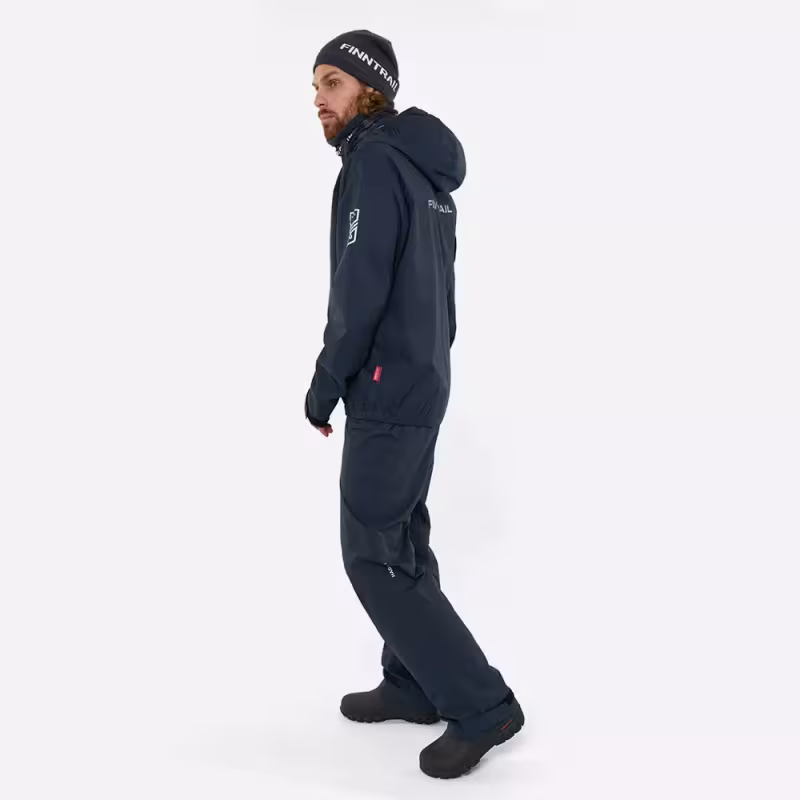 Костюм мужской летний Finntrail Outdoor Suit DarkGrey, мембрана Hard-Tex, серый, размер 54-56 (XL), 180-190 см