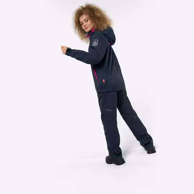 Костюм женский Finntrail Outdoor Suit W Graphite, черный, размер 46-48 (M), 165-175 см