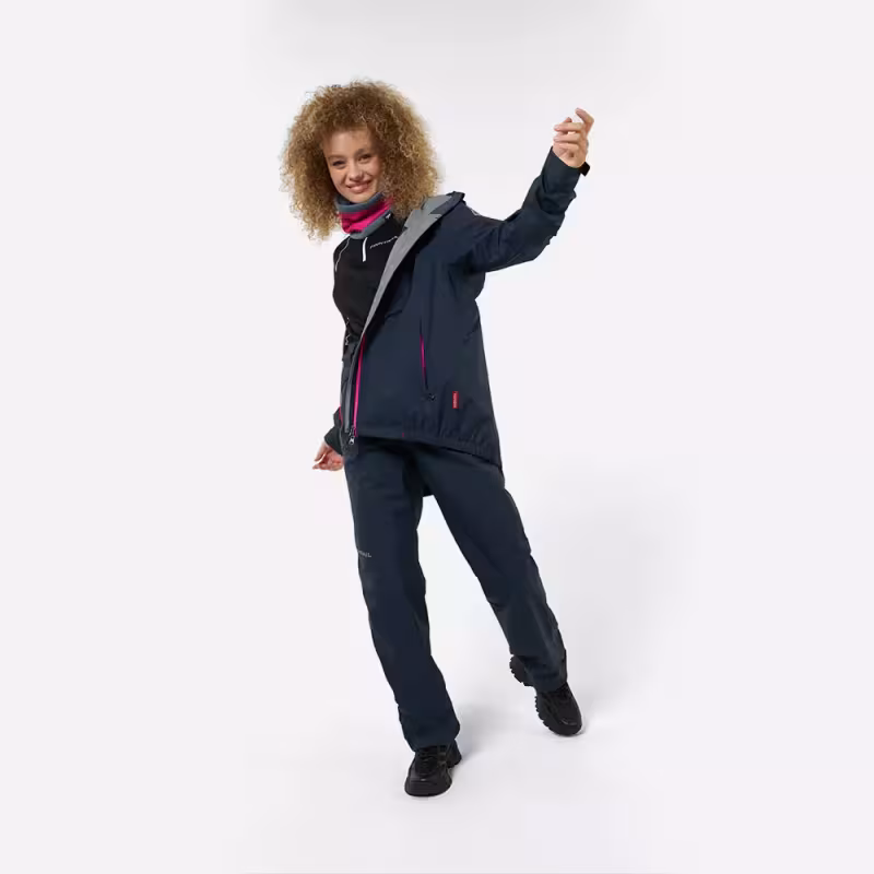 Костюм женский Finntrail Outdoor Suit W Graphite, черный, размер 48-50 (L), 170-180 см