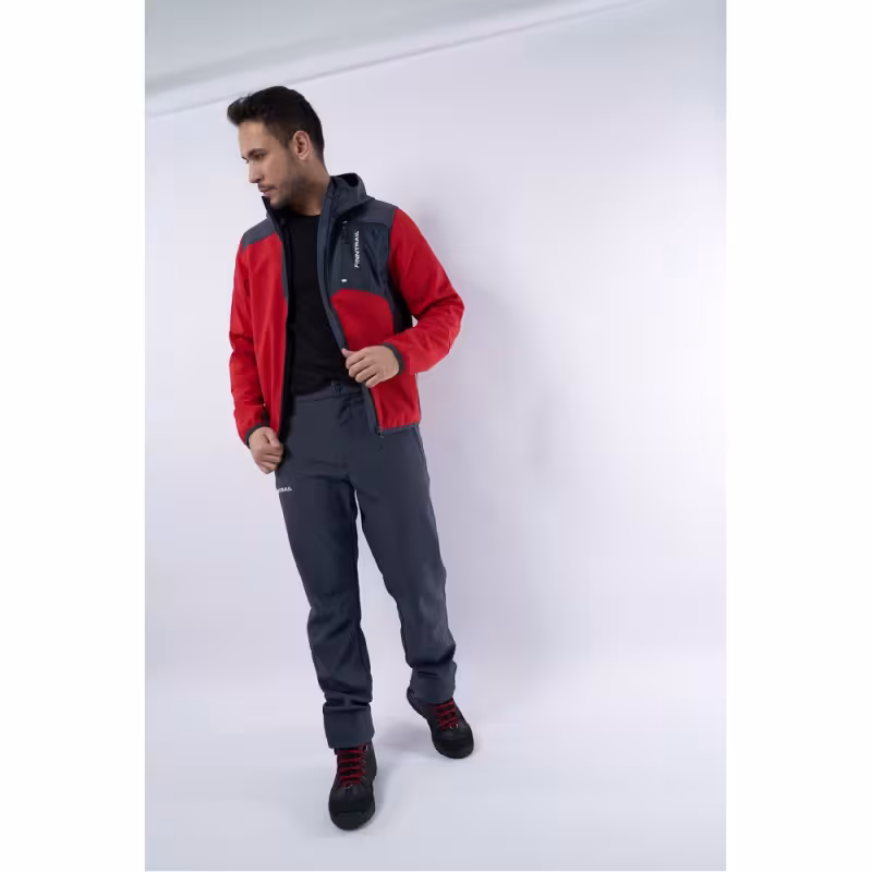 Брюки мужские Finntrail Nitro 4603, ткань Софтшелл, серый, размер 62-64 (XXXL), 190-200 см