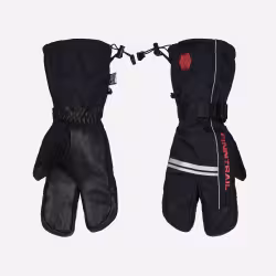Перчатки Finntrail Lobster, мембрана Hipora, черный/красный, размер XL