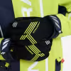 Перчатки Finntrail Wintersport 2750 Graphite/Yellow, мембрана Hipora, черный/желтый, размер XL