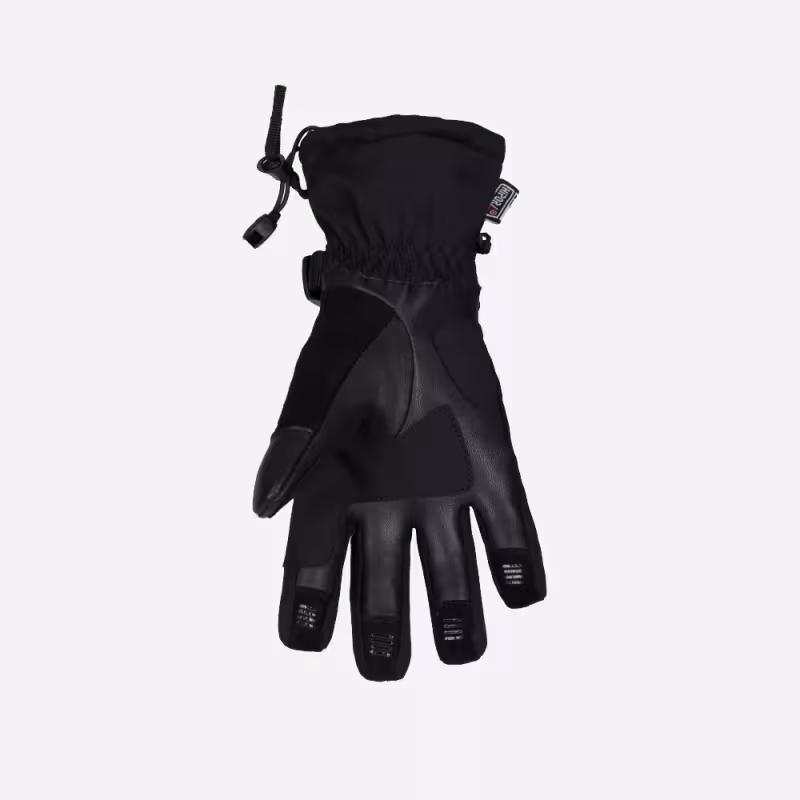 Перчатки Finntrail Wintersport 2750 Graphite/Yellow, мембрана Hipora, черный/желтый, размер XL