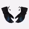Перчатки Finntrail Wintersport 2750 Graphite/Grey, мембрана Hipora, черный/бирюзовый, размер M