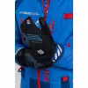 Перчатки Finntrail Wintersport 2750 Graphite/Grey, мембрана Hipora, черный/бирюзовый, размер M