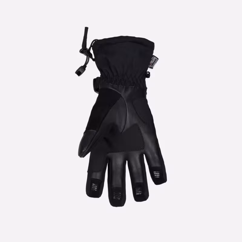 Перчатки Finntrail Wintersport 2750 Graphite/Grey, мембрана Hipora, черный/бирюзовый, размер M