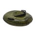 Тюбинг-ватрушка со спинкой ТяниТолкай Tank green/black, 115 см