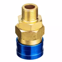 Пневморазъем (штуцер) мама-наружная резьба 1/2