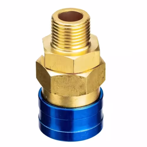 Пневморазъем (штуцер) мама-наружная резьба 1/2