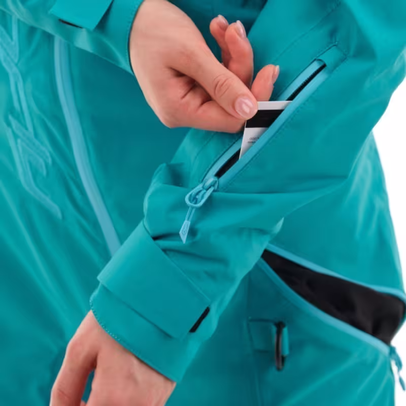 Комбинезон снегоходный женский Dragonfly Gravity Premium Woman, Baltic Blue, 2024, полиэстер, голубой, размер S, 164 см