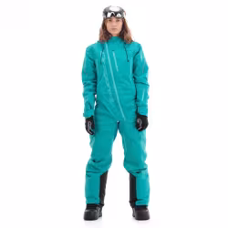 Комбинезон снегоходный женский Dragonfly Gravity Premium Woman, Baltic Blue, 2024, полиэстер, голубой, размер S, 164 см