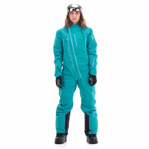 Комбинезон снегоходный женский Dragonfly Gravity Premium Woman, Baltic Blue, 2024, полиэстер, голубой, размер S, 164 см