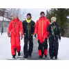 Комбинезон мужской Dragonfly Extreme 2.0 Man Red - Yellow Acid 2024, мембрана DFTEX, красный/желтый, размер KL, 176 см
