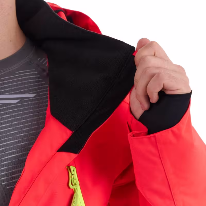 Комбинезон мужской Dragonfly Extreme 2.0 Man Red - Yellow Acid 2024, мембрана DFTEX, красный/желтый, размер KXL, 182 см