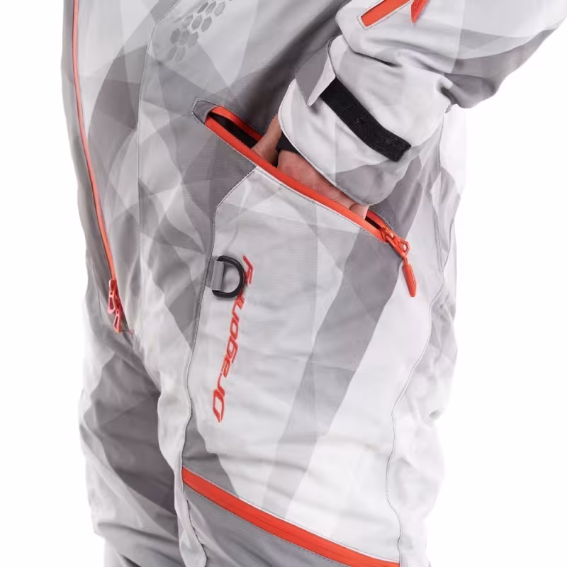 Комбинезон мужской Dragonfly Extreme Man Camo - Grey, мембрана, серый, размер M, 176 см