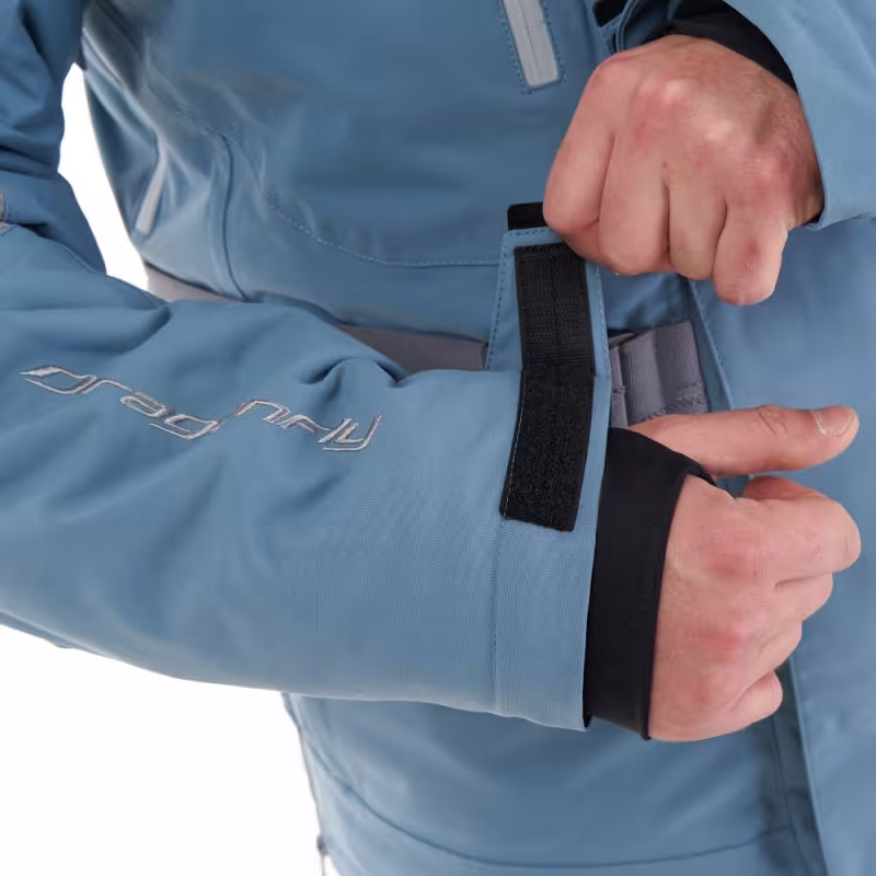 Куртка мужская Dragonfly Expedition Blue/Grey, мембрана DFTEX, голубой/серый, размер M, 176 см