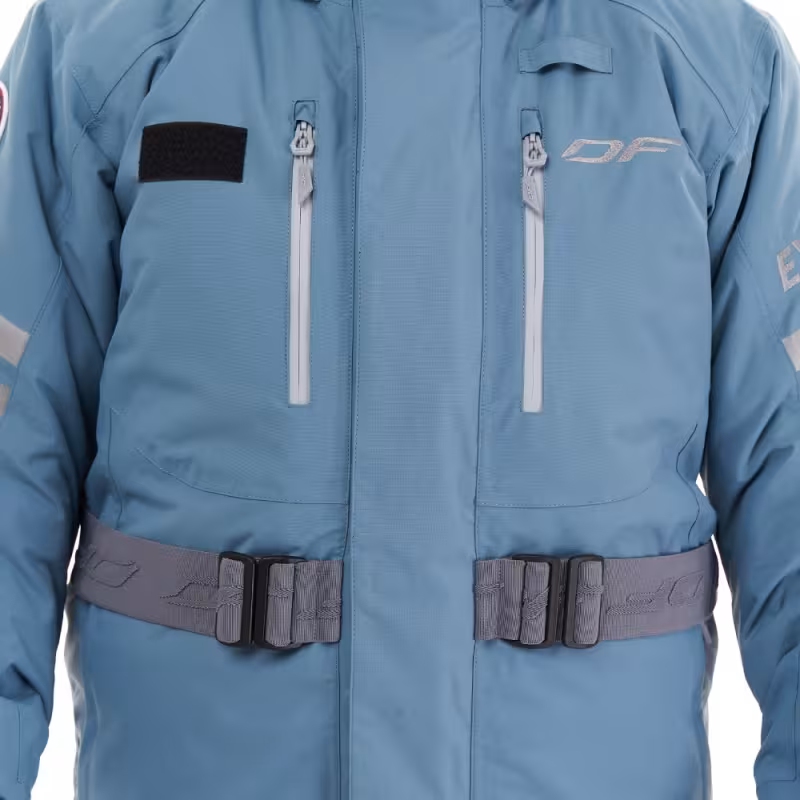 Куртка мужская Dragonfly Expedition Blue/Grey, мембрана DFTEX, голубой/серый, размер XL, 188 см