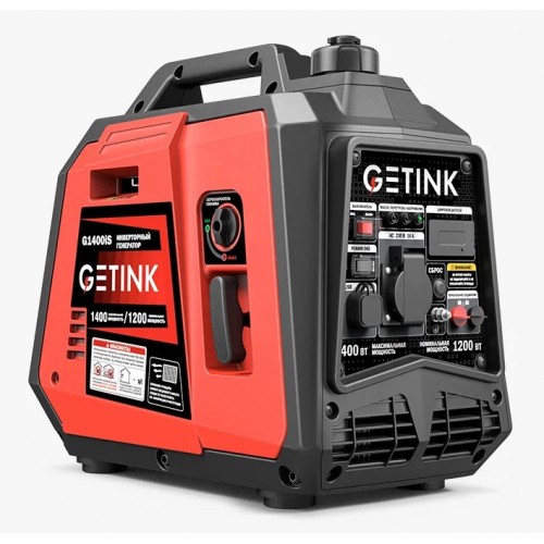 Генератор инверторный бензиновый Getink G1400iS 