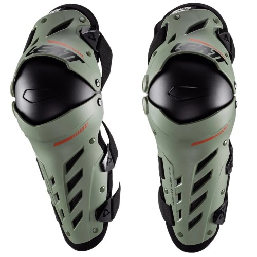 Наколенники Leatt Dual Axis Knee&Shin Guard Cactus, зеленый, размер XXL 