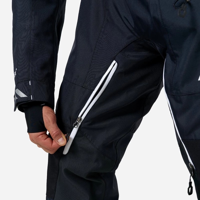 Комбинезон мужской Finntrail Backcountry 3901, мембрана Hard-Tex, черный, размер  42-44 (XS), 160-170 см