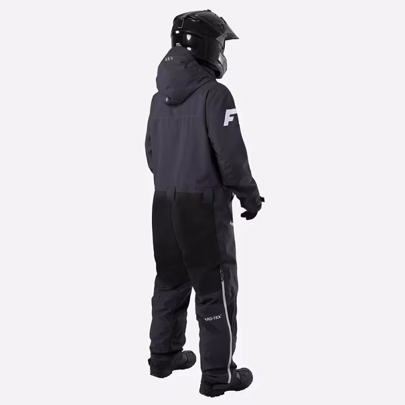 Комбинезон мужской Finntrail Backcountry 3901, мембрана Hard-Tex, черный, размер  42-44 (XS), 160-170 см