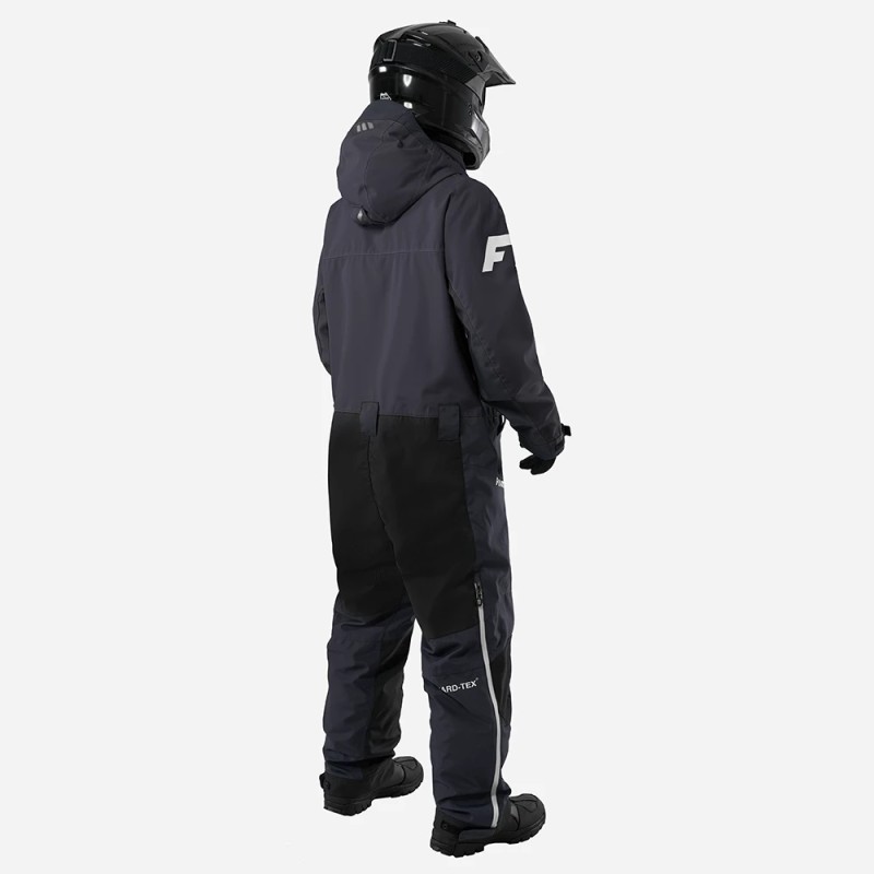 Комбинезон мужской Finntrail Backcountry 3901, мембрана Hard-Tex, черный, размер  42-44 (XS), 160-170 см