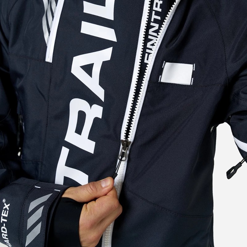 Комбинезон мужской Finntrail Backcountry 3901, мембрана Hard-Tex, черный, размер  42-44 (XS), 160-170 см